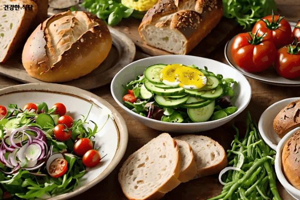 건강한 식단 사진