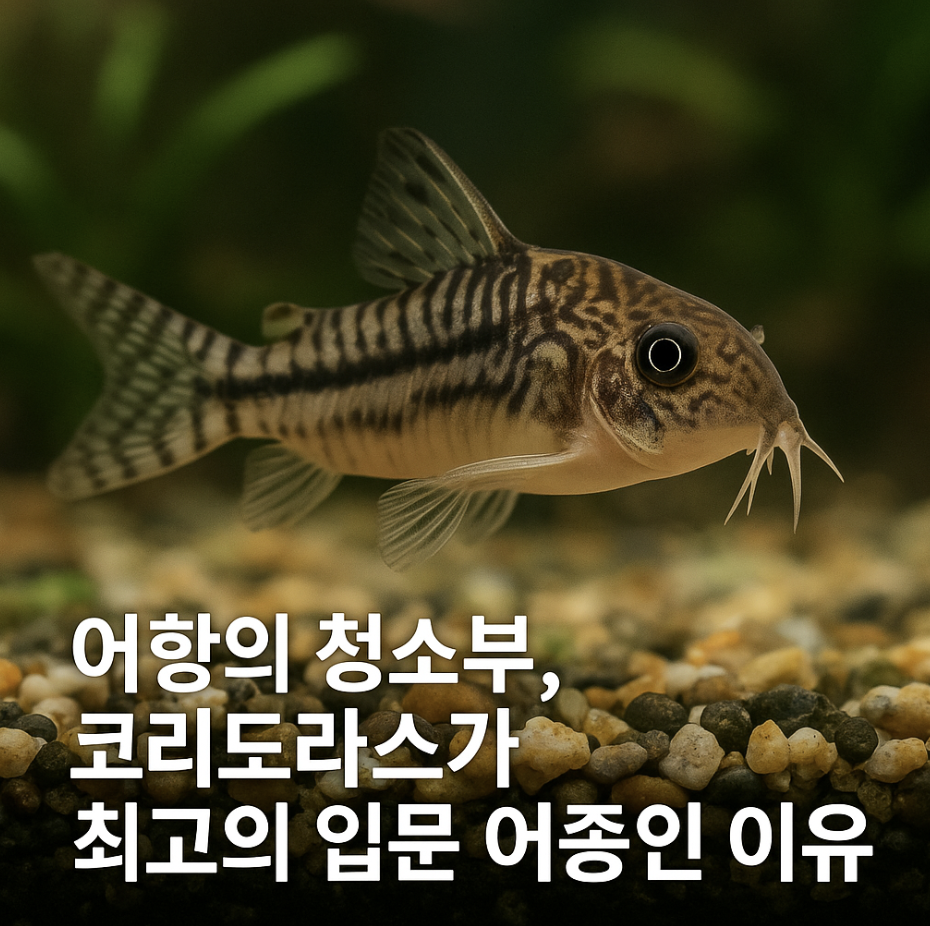 어항의 청소부, 코리도라스가 최고의 입문 어종인 이유