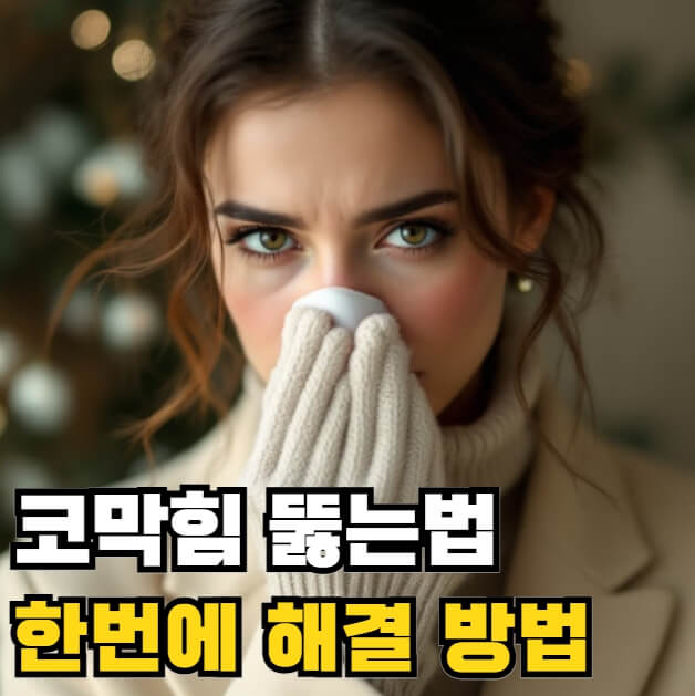 코막힘 뚫는법