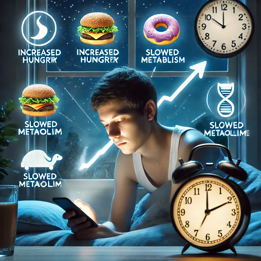 잠이 부족하면 살이 찌는 이유