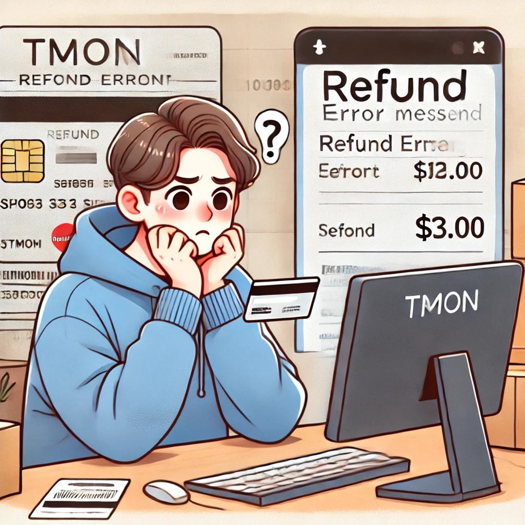 티몬 환불 오류