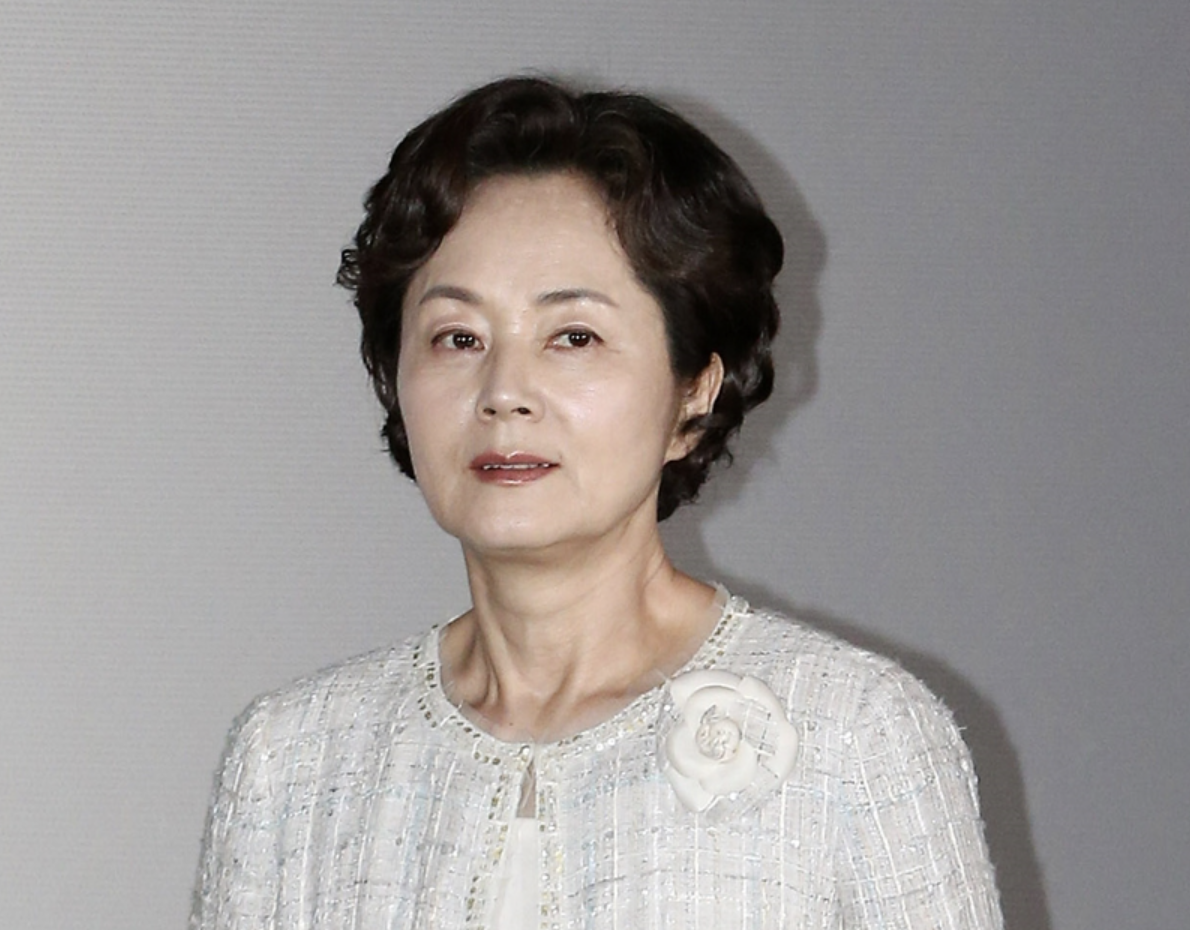 김영애 기자회견