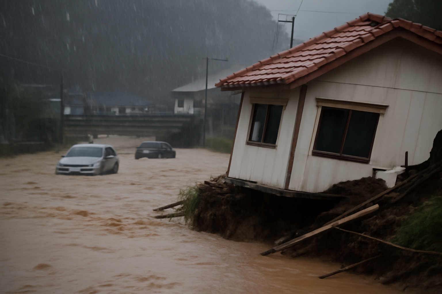 집중호우 피해 재난지원금 신청 방법과 지원 내용 안내 관련 사진