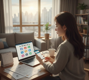 Monthly rent income deduction