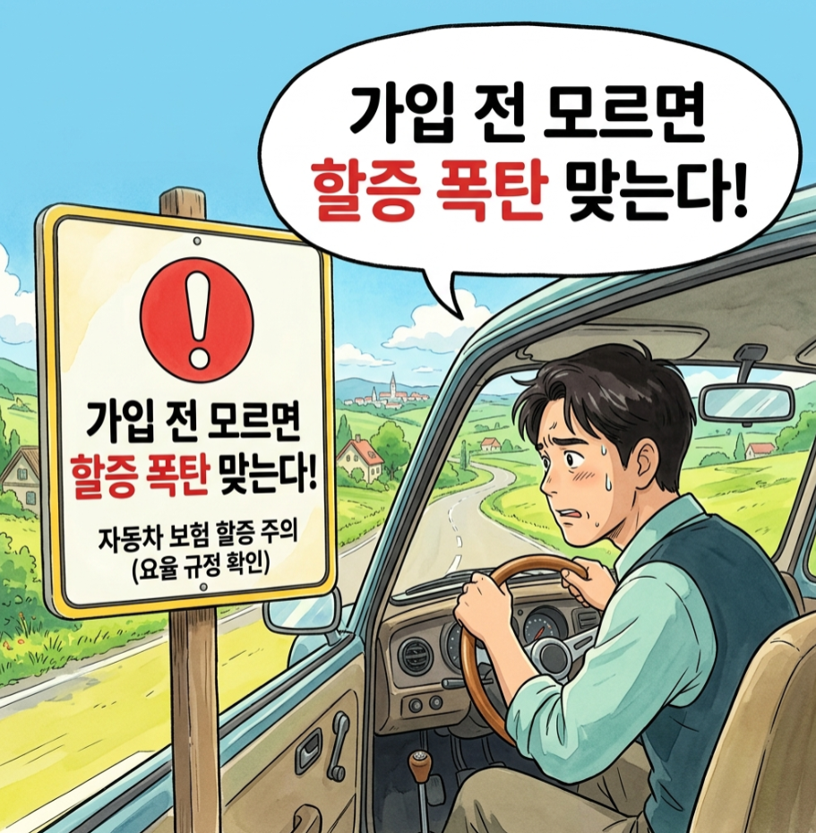 2026년 자동차보험 운행제한 특약 신청 전 필수 주의사항 및 페널티 확인