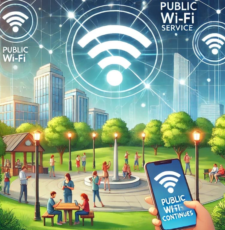 공공 와이파이는 종료되지 않는다