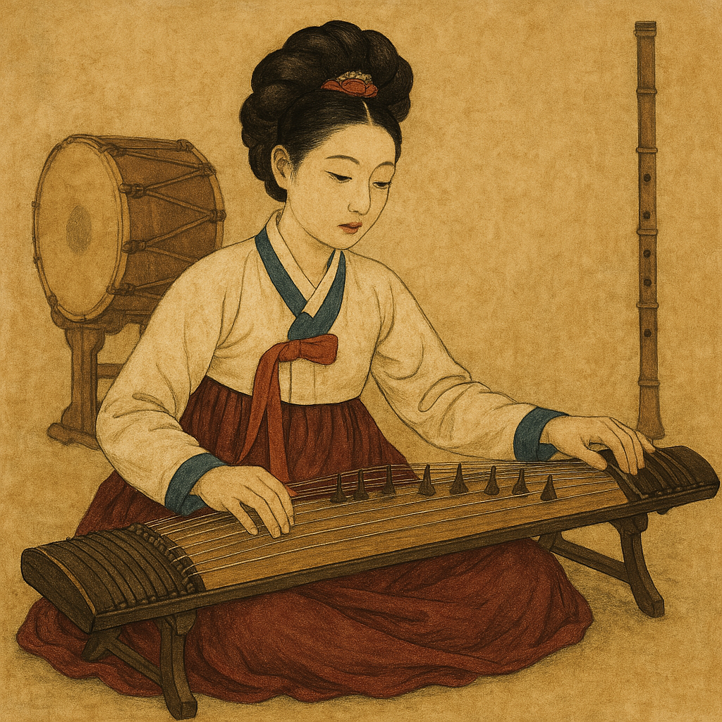 한국의 지역별 전통음악의 역사