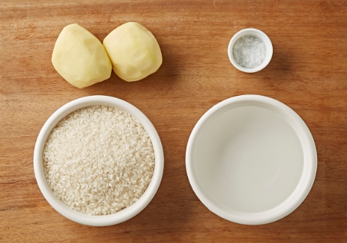 한국의 감자 요리 감자밥