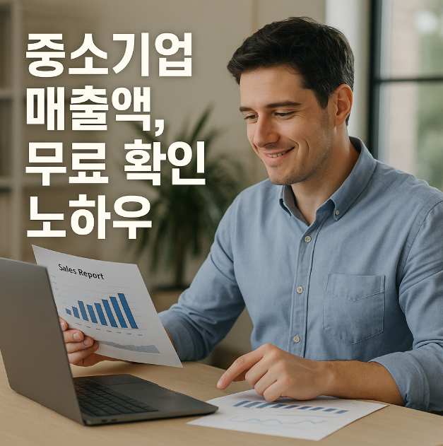 중소기업 매출액 무료확인 노하우