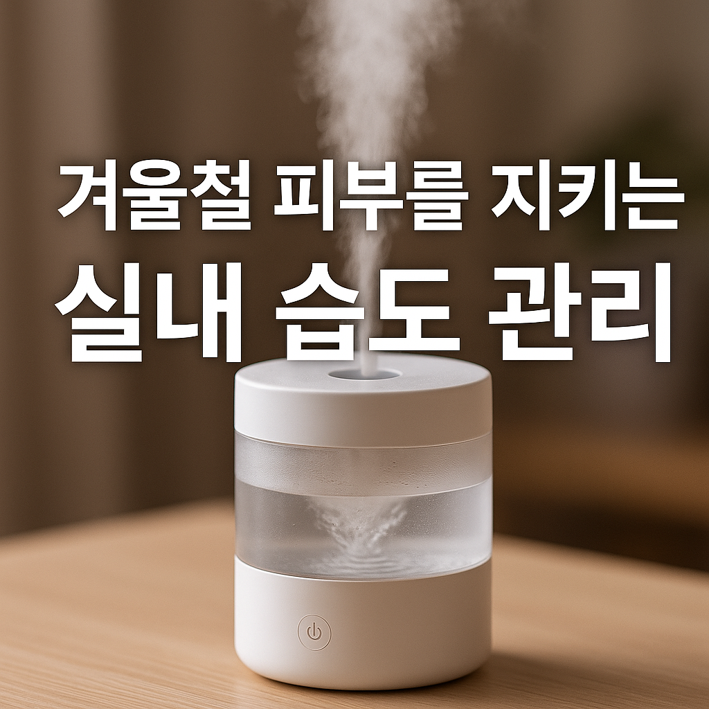 겨울철 피부를 지키는 실내 습도 관리
