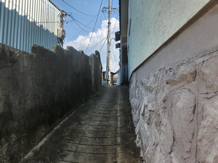 심우장으로가는 골목