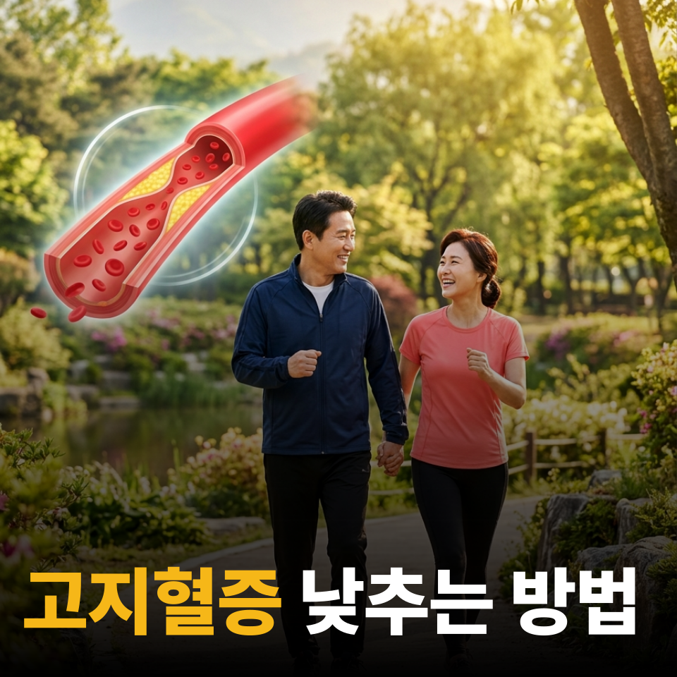 고지혈증 낮추는 방법