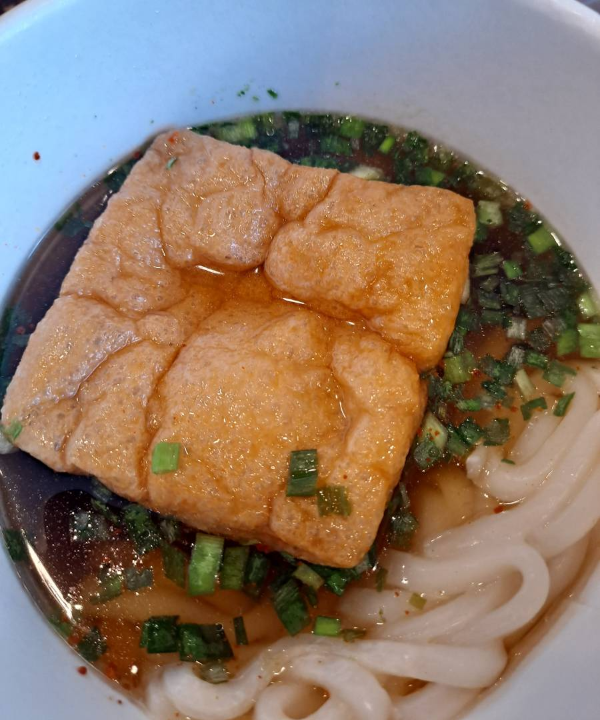 세븐일레븐 유부우동 비주얼