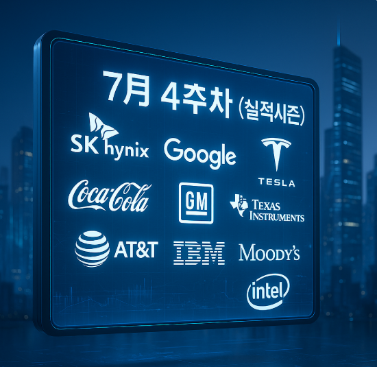 7월 4주째 주요경제 일정 관련자료