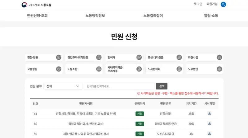 임금체불 간이 대지급금 신청 방법 지급 내용 대상 기간 승인 후기
