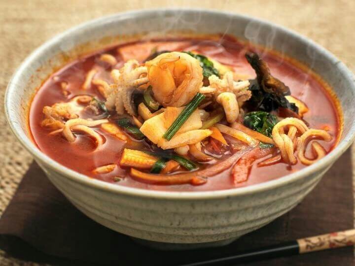 짬뽕 음식 사진