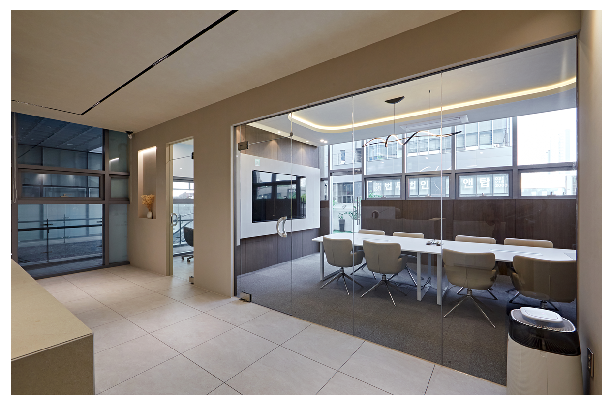 오피스유리문시공