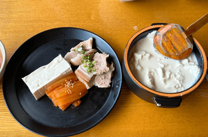 토밥 토요일은 밥이 좋아 제주 수제두부 두유아이스크림 아게다시도후