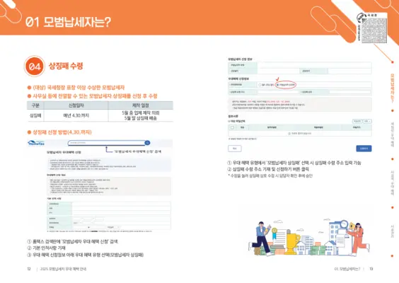 모범납세자 혜택 신청 방법