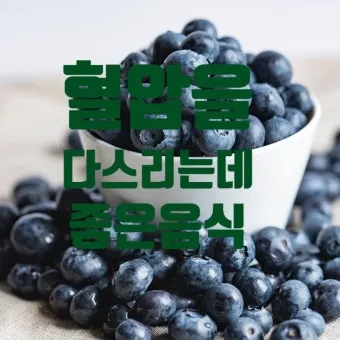 혈압 낮추는 음식 식단표 일주일 레시피 장보기_15