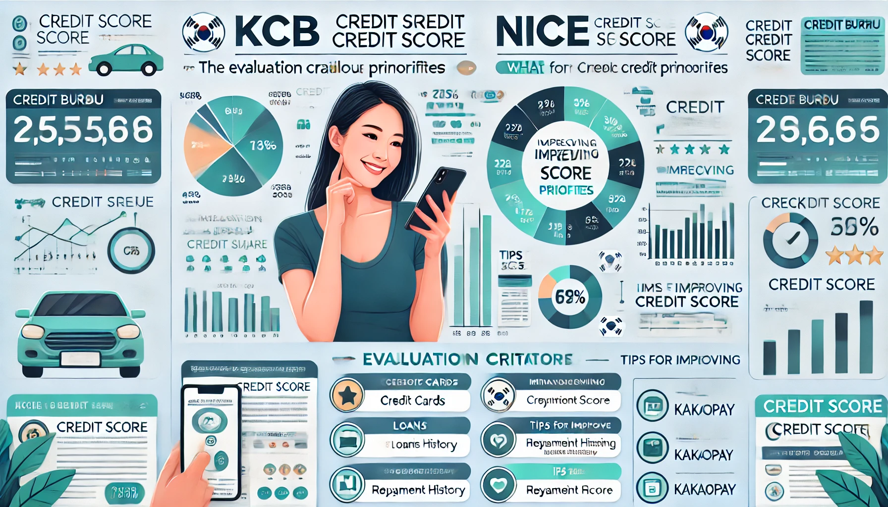 은행별 신용평가사 사용 현황