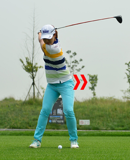 골프 다운스윙 스타트 동작