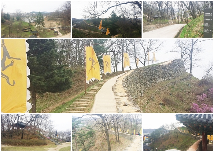 공주 공산성 내부 풍경