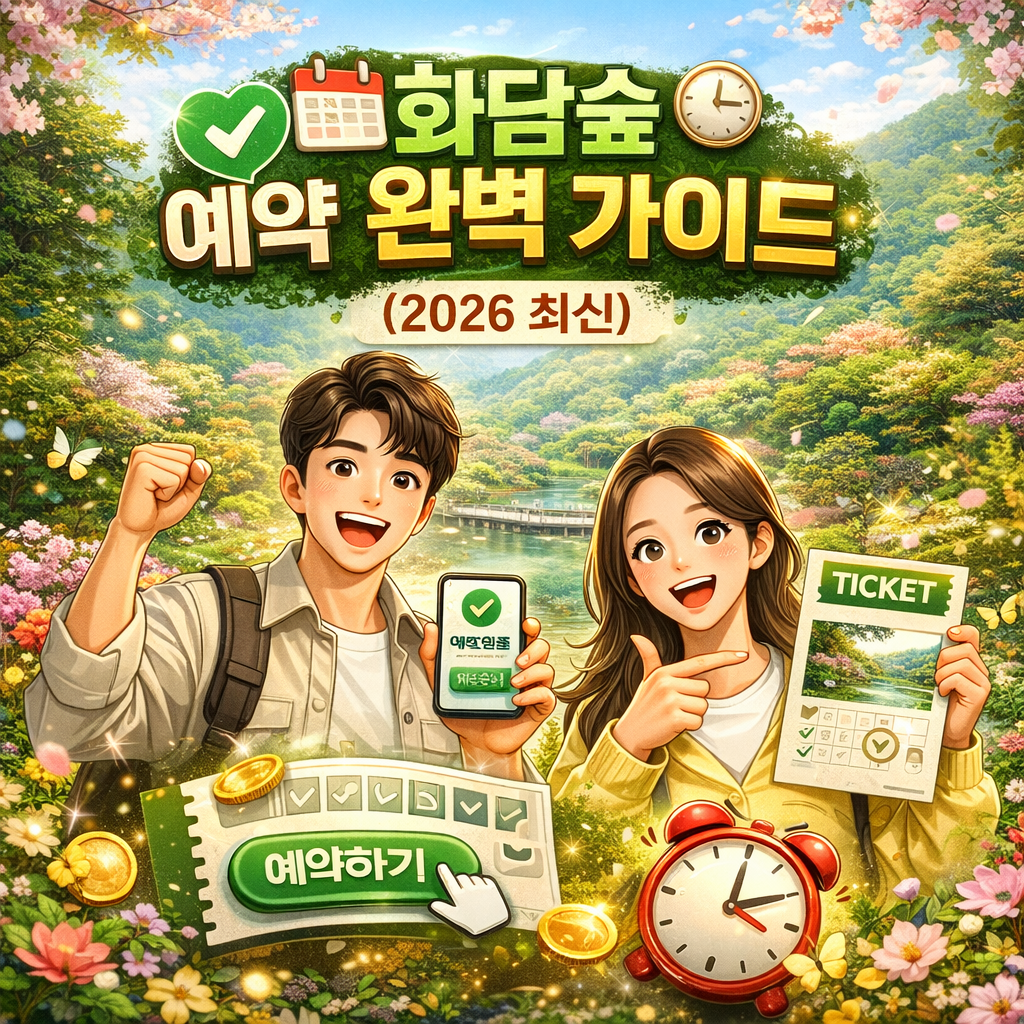 화담숲 입장권&middot;모노레일 미리 예약하러 가기