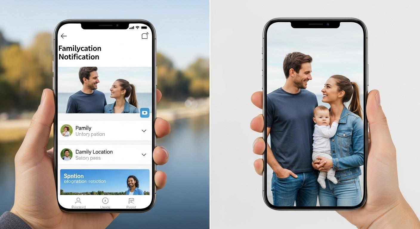 가족위치 알림이 어플