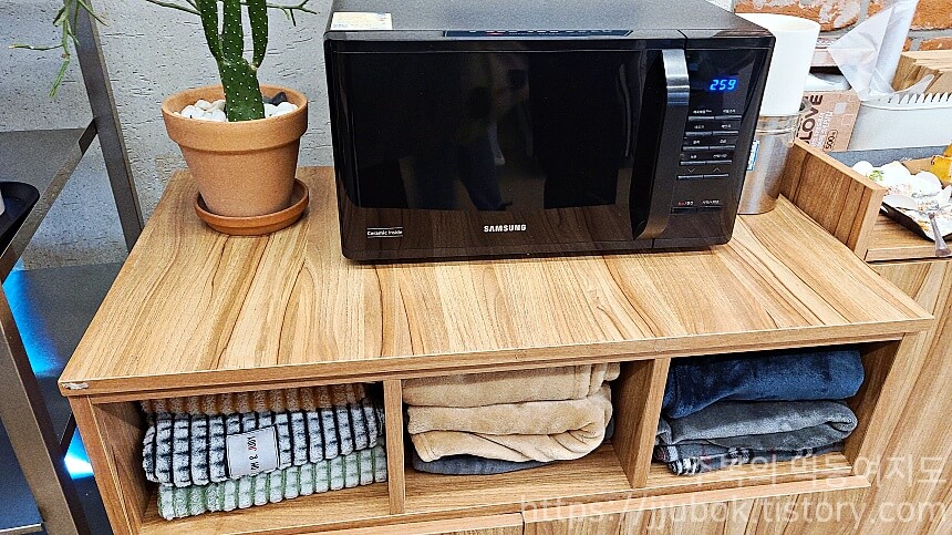 늘솜당-전자레인지-담요