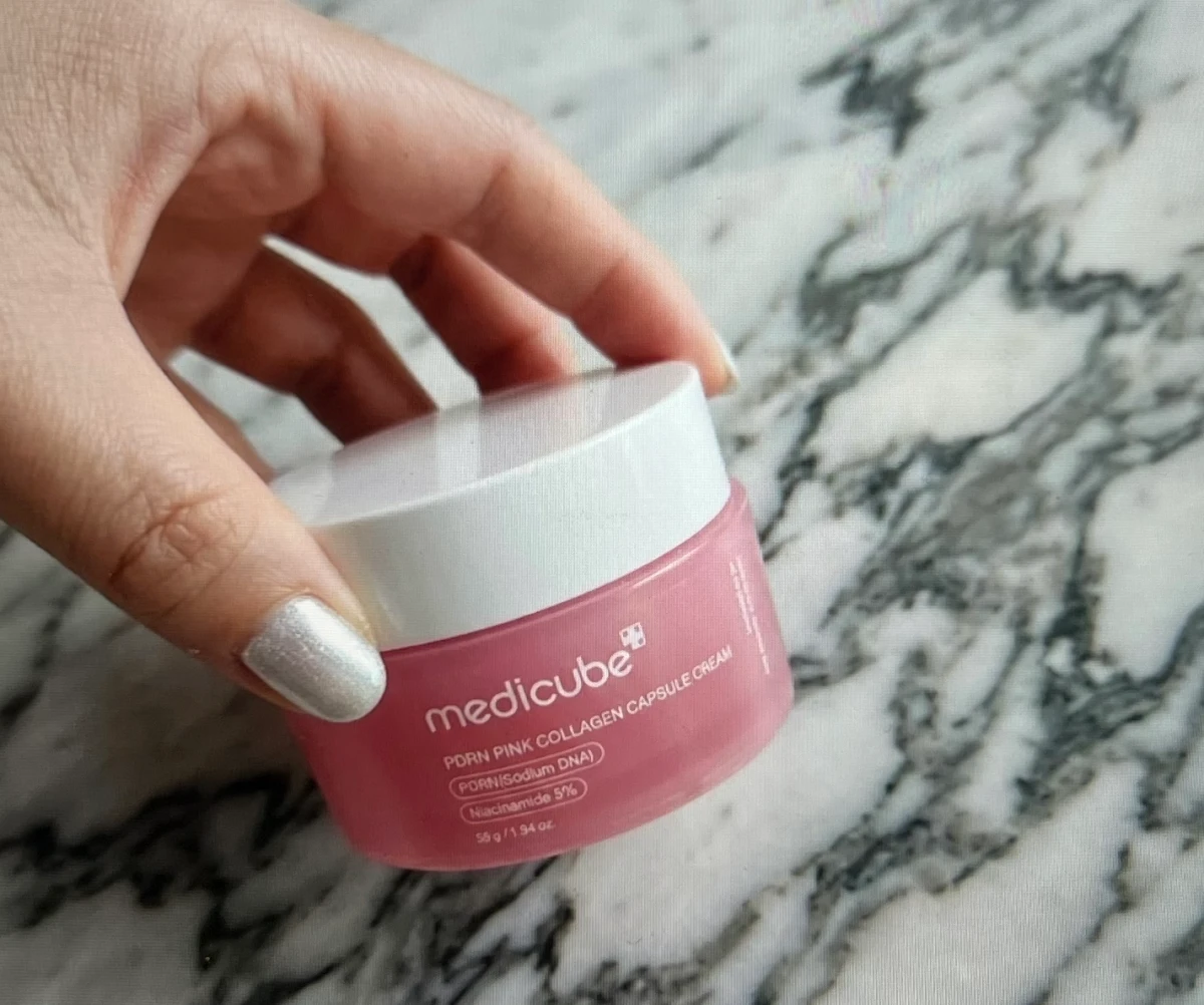 메디큐브 pdrn 핑크 콜라겐 캡슐크림 내돈내산 후기 인증사진