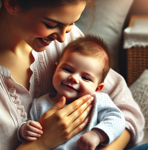 아기의 스트레스 완화(정서적 안정)