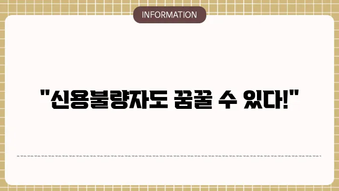 신용불량자사업자대출: 상교 자동 가능