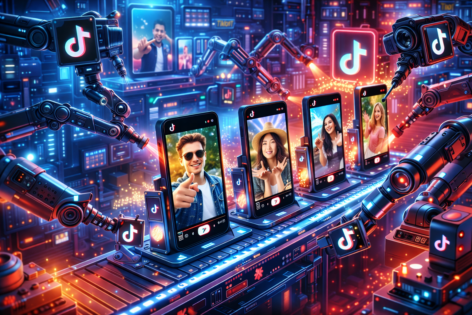 ai 공장이 되어가는 현실 사진