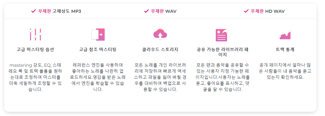 emastered 마스터링 ai 할인