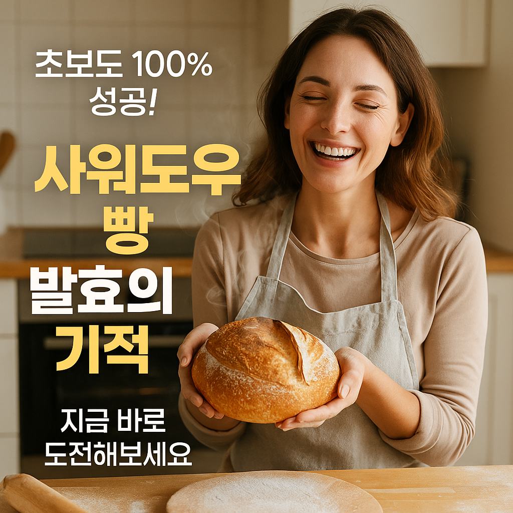 사워도우 빵 초보도 성공하는 발효의 기적
