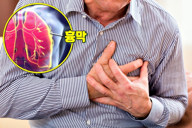 폐렴 증상,숨쉴때 가슴통증