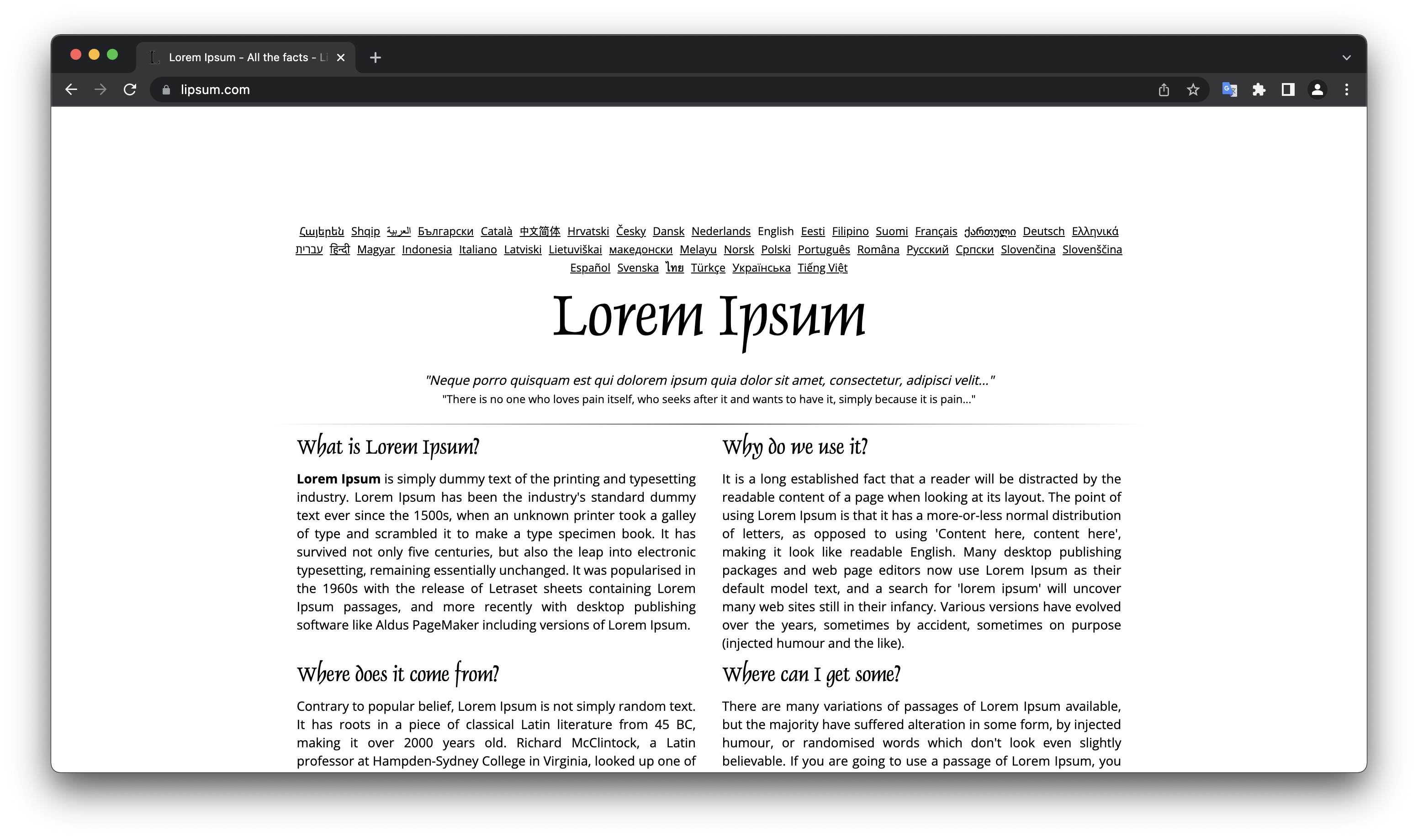 Lorem Ipsum