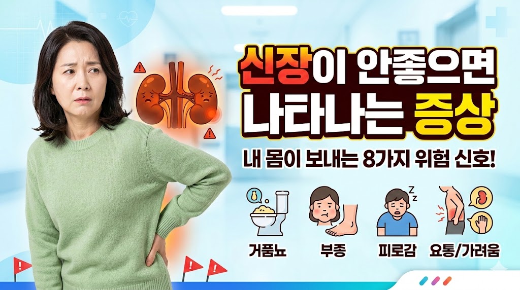 신장이 안좋으면 나타나는 증상