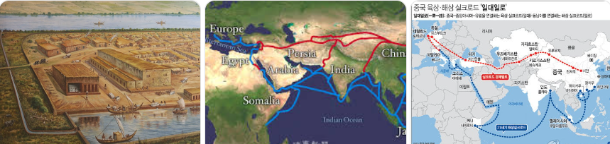 핵심 해상 무역 통로로 기능