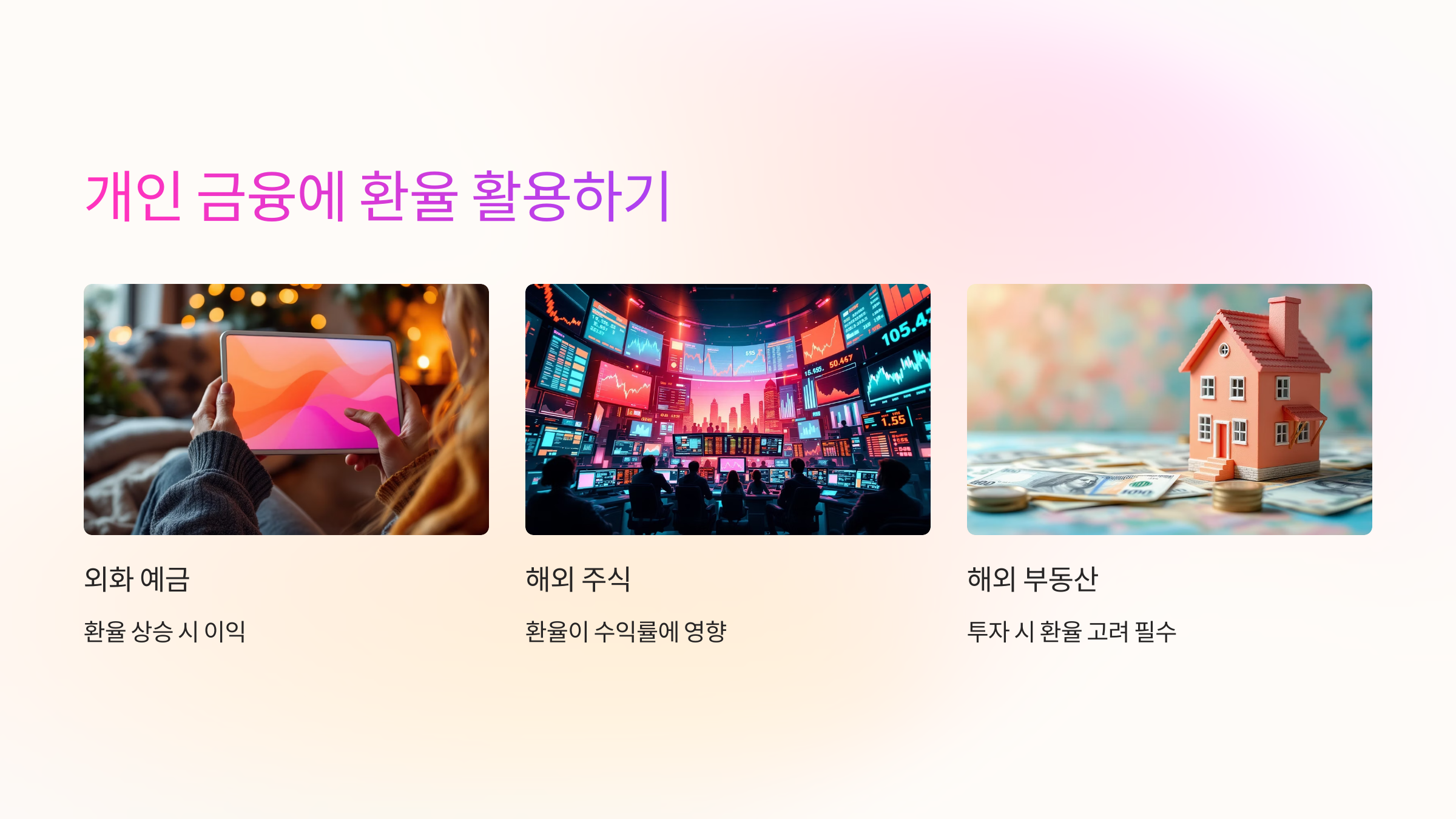 개인-금융-환율