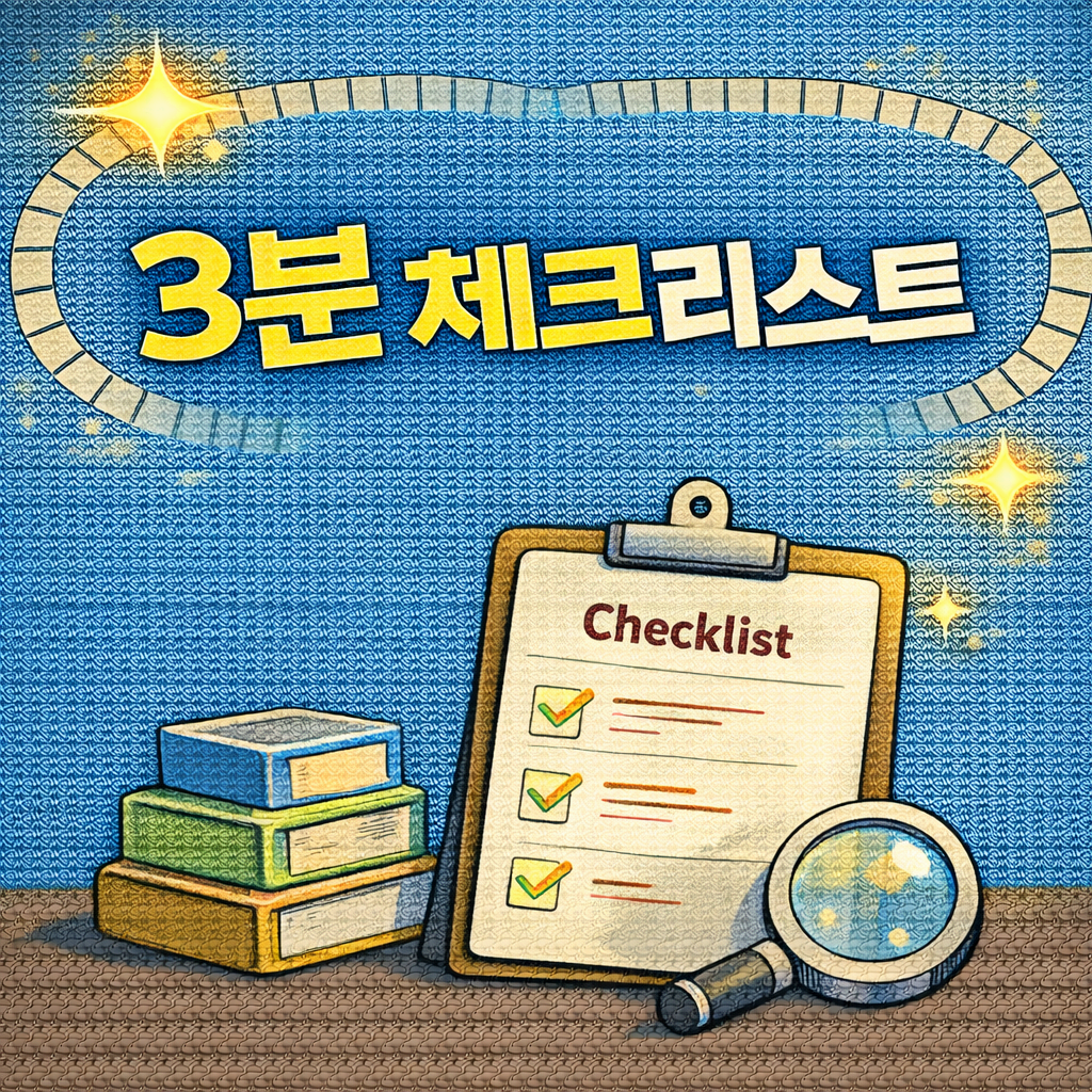 주민센터 가기 전 “3분 체크리스트”