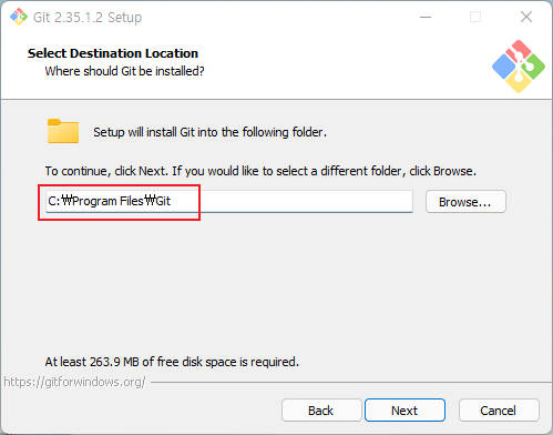 git 다운로드 및 설치하기