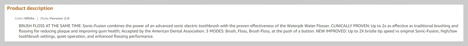 Product Description