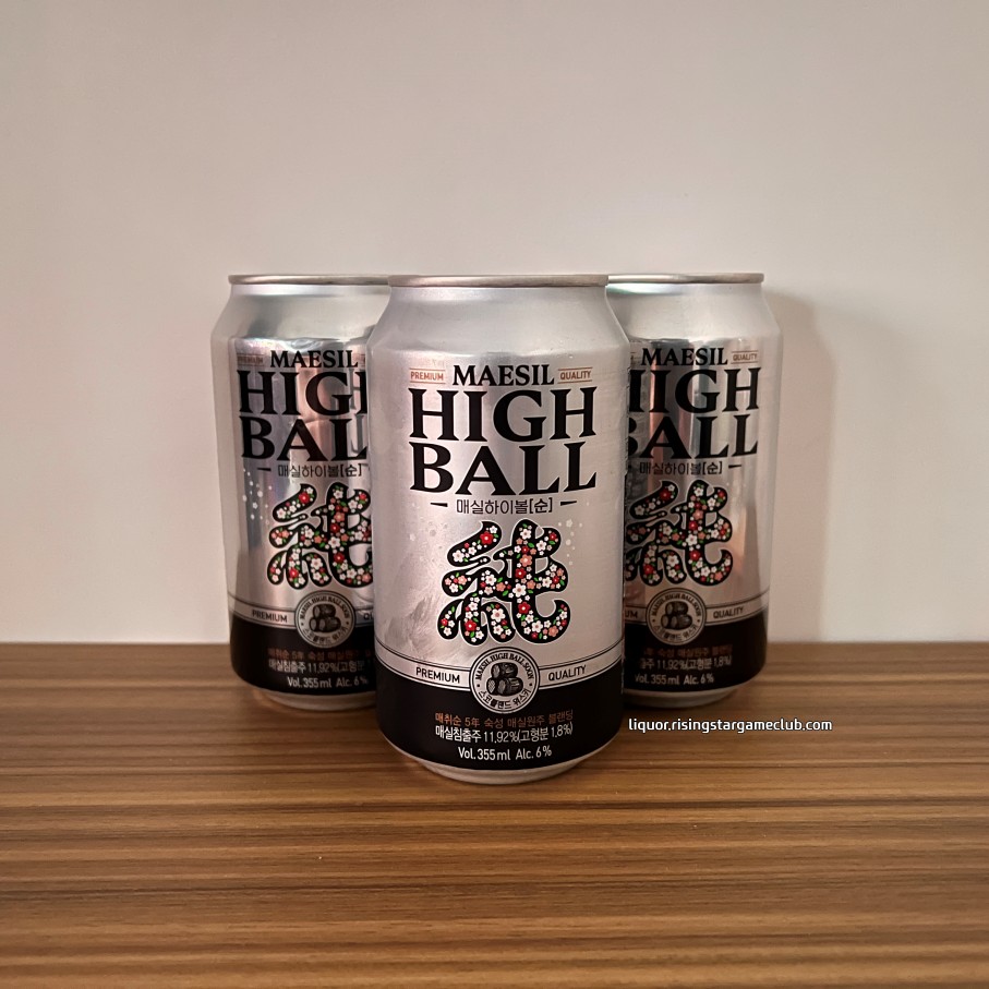 매실하이볼 순[純] 캔 사진