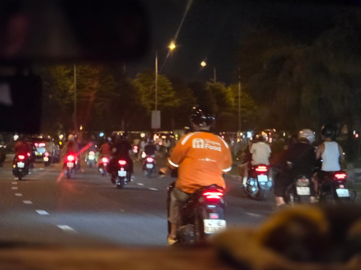 오토바이 택시로 배운 민첩성