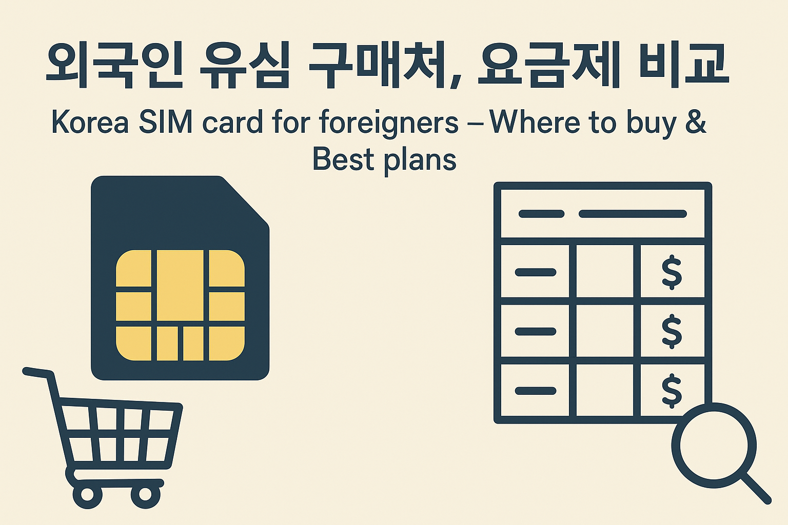 외국인 유심 구매처