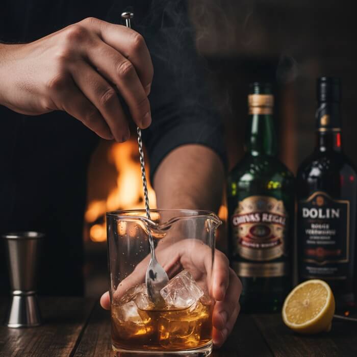 바-스푼으로-스티어링하는-바비-번스-조제-방법