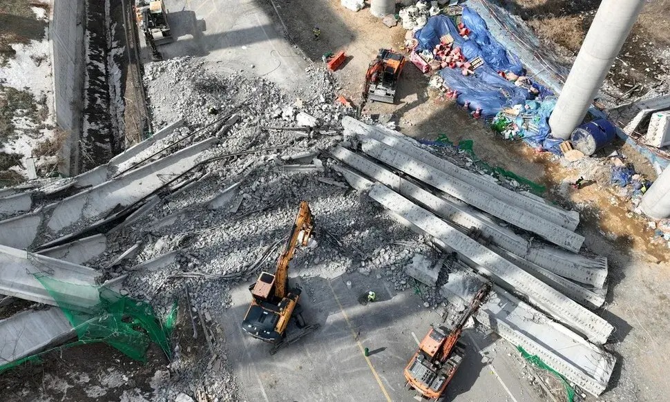 안성 고속도로 붕괴, 구조 종료 후 최종 피해 상황 정리