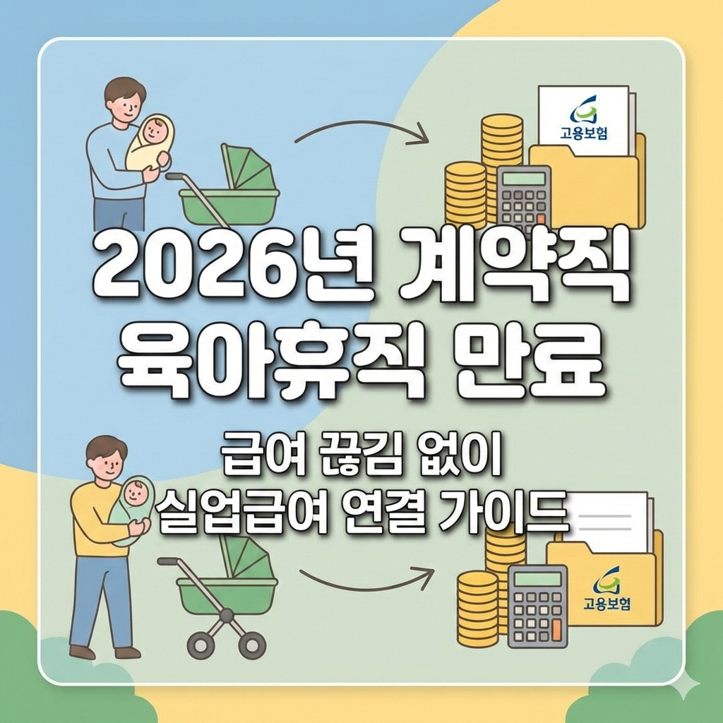 2026년 계약직 육아휴직 만료 시 급여와 실업급여 연결 가이드